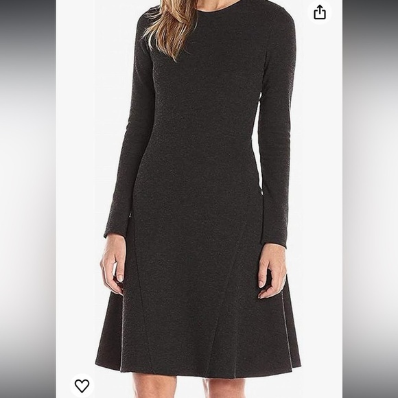 THEORY -Women's Mloyd Idol wool blend Jersey Dress - Picture 1 of 6